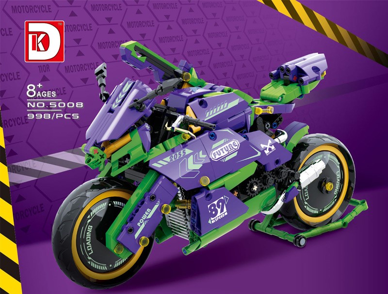 Mô hình lắp ghép - EVO Motorcycle - 5008 1 mo hinh lap ghep evo motocycle 01